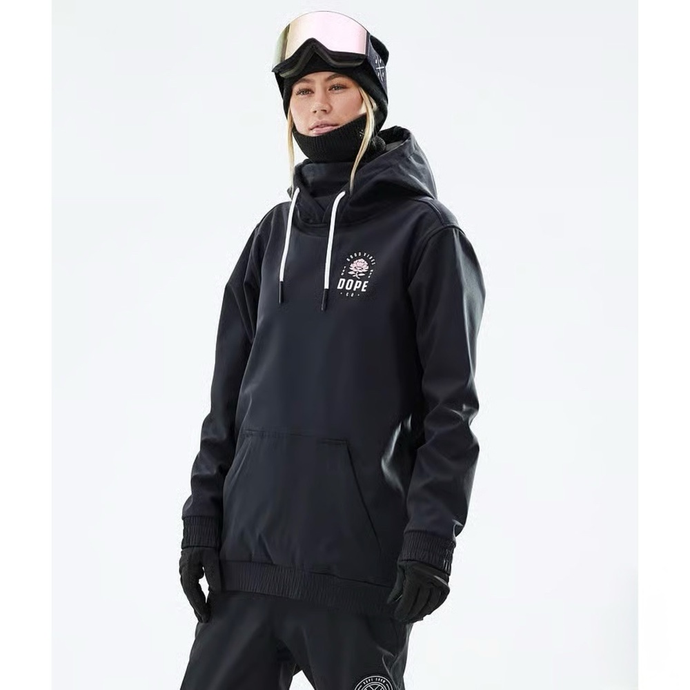DOPE SNOW YETI JACKET - ROSE BLACK - Picture 2 of 15
